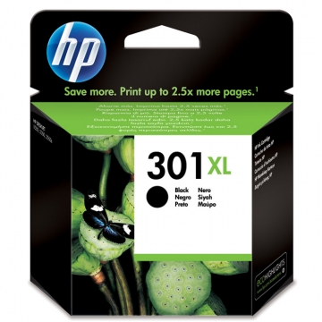 HP (Hewlett Packard) 301XL CH563EE Yüksek Kapasiteli Orjinal Siyah Kartuş 480 Sayfa