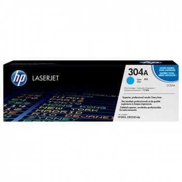 HP (Hewlett Packard) 304A CC531A Orjinal Mavi Lazer Toner 3.000 Sayfa