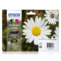 EPSON 18XL C13T18164010 Orjinal 4 Renk Multipack 4 Lü PAKET