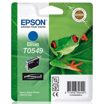 EPSON T0549 C13T05494010 Orjinal Mavi-Blue Kartuş 400 Sayfa