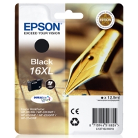 EPSON 16XL C13T16314010 Yüksek Kapasiteli Orjinal Siyah Kartuş 500 Sayfa
