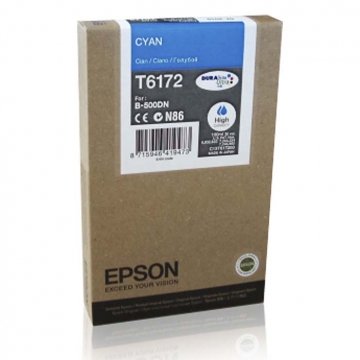 EPSON T6172 C13T617200 Yüksek Kapasiteli Orjinal Mavi Kartuş 7.000 Sayfa