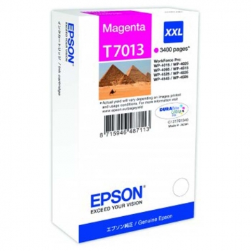 EPSON T7013 C13T70134010 Yüksek Kapasiteli Orjinal Kırmızı Kartuş 3.400 Sayfa
