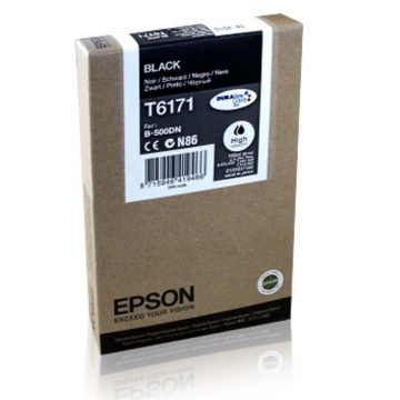EPSON T6171 C13T617100 Yüksek Kapasiteli Orjinal Siyah Kartuş 4.000 Sayfa