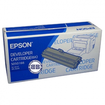 EPSON EPL-6200 C13S050166 Orjinal Siyah Lazer Toner 6.000 Sayfa