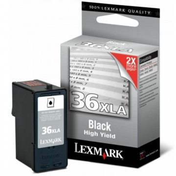 LEXMARK 36XLA 18C2190E Orjinal Siyah Kartuş 500 Sayfa