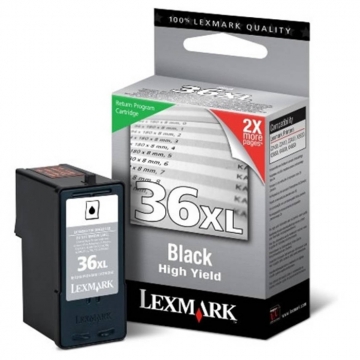 LEXMARK 36XL 18C2170E Yüksek Kapasiteli Orjinal Siyah Kartuş 500 Sayfa