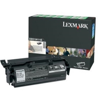 LEXMARK X651H11E Yüksek Kapasiteli Orjinal Siyah Lazer Toner 25.000 Sayfa