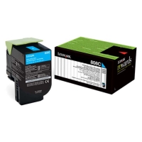 LEXMARK 808C 80C80C0 Orjinal Mavi Lazer Toner 1.000 Sayfa