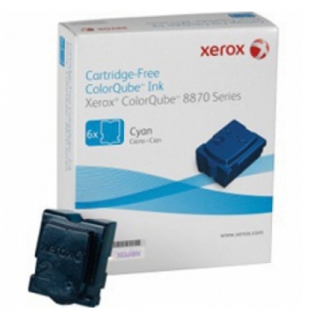 XEROX ColorQube 8870 / 8880 & 108R00958 Orjinal Mavi Lazer Toner 6 Adet 6 Lı PAKET 17.300 Sayfa 