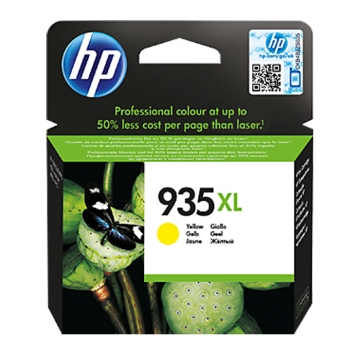 HP (Hewlett Packard) 935XL C2P26AE Yüksek Kapasiteli Orjinal Sarı Kartuş 825 Sayfa