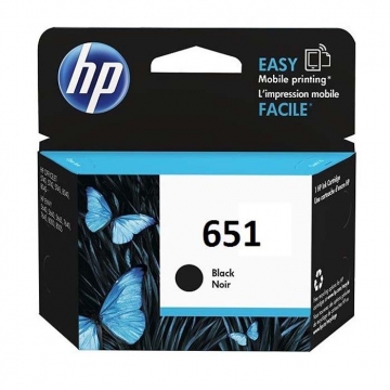 HP (Hewlett Packard) 651 C2P10AE Orjinal Siyah Kartuş 600 Sayfa