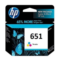 <span>HP (Hewlett Packard)</span> 651 C2P11AE Orjinal Renkli Kartuş 300 Sayfa