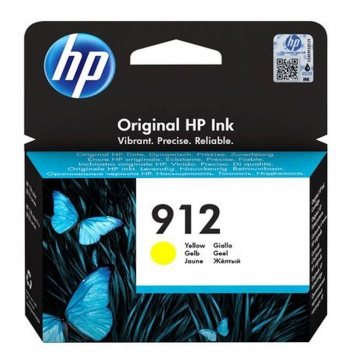 HP (Hewlett Packard) 912 3YL79AE Orjinal Sarı Kartuş 315 Sayfa
