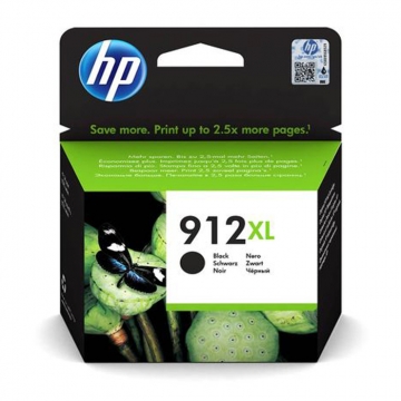 HP (Hewlett Packard) 912XL 3YL84AE Orjinal Siyah Kartuş 825 Sayfa