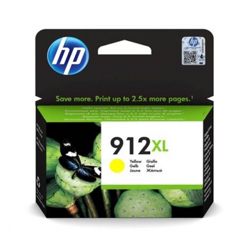 HP (Hewlett Packard) 912XL 3YL83AE Orjinal Sarı Kartuş 825 Sayfa