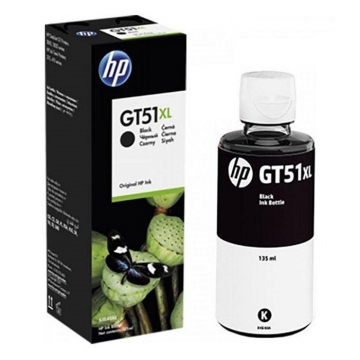 HP (Hewlett Packard) GT51XL X4E40AE Orjinal Siyah Mürekkep Şişesi 135 Mlgr 6.000 Sayfa