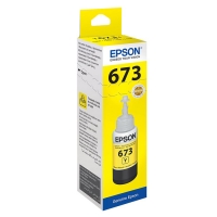 EPSON 673 C13T67344A Orjinal Sarı Mürekkep Şişesi 70 Mlgr.