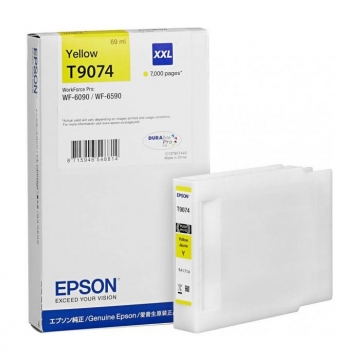 EPSON T9074XXL C13T907440 Ekstra Yüksek Kapasiteli Orjinal Sarı Kartuş 7.000 Sayfa