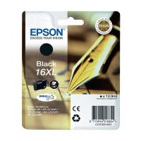 <span>EPSON</span> 16XL C13T16314010 Yüksek Kapasiteli Orjinal Siyah Kartuş 500 Sayfa