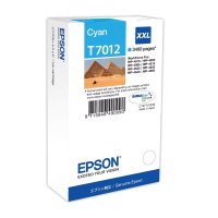 <span>EPSON</span> T7012 C13T70124010 Yüksek Kapasiteli Orjinal Mavi Kartuş 3.400 Sayfa