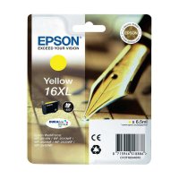 <span>EPSON</span> 16XL C13T16344010 Yüksek Kapasiteli Orjinal Sarı Kartuş 450 Sayfa