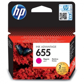 HP (Hewlett Packard) 655 CZ111AE Orjinal Kırmızı Kartuş 600 Sayfa