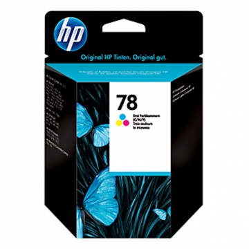 HP (Hewlett Packard) 78 C6578D Orjinal Renkli Kartuş 560 Sayfa