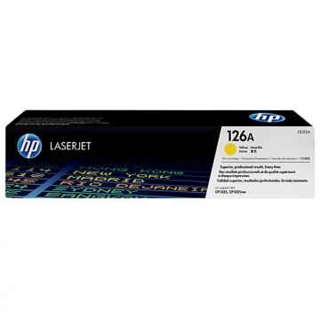 HP (Hewlett Packard) 126A CE312A Orjinal Sarı Lazer Toner 1.000 Sayfa