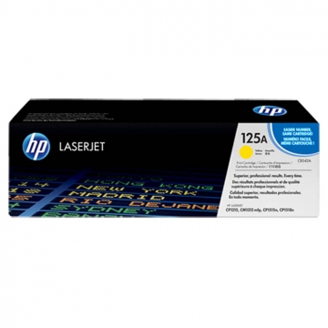 HP (Hewlett Packard) 125A CB542A Orjinal Sarı Lazer Toner 1.400 Sayfa