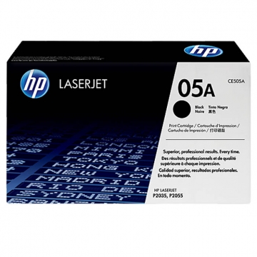HP (Hewlett Packard) 05A CE505A Orjinal Siyah Lazer Toner 2.300 Sayfa