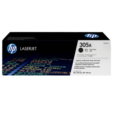HP (Hewlett Packard) 305A CE410A Orjinal Siyah Lazer Toner 2.200 Sayfa
