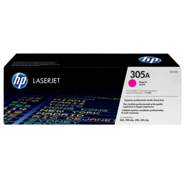 HP (Hewlett Packard) 305A CE413A Orjinal Kırmızı Lazer Toner 2.600 Sayfa