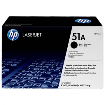 HP (Hewlett Packard) 51A Q7551A Orjinal Siyah Lazer Toner 6.500 Sayfa