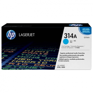 HP (Hewlett Packard) 314A Q7561A Orjinal Mavi Lazer Toner 3.500 Sayfa