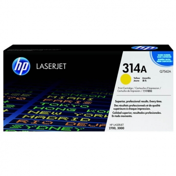 HP (Hewlett Packard) 314A Q7562A Orjinal Sarı Lazer Toner 3.500 Sayfa
