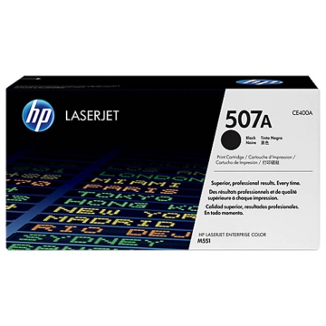 HP (Hewlett Packard) 507A CE400A Orjinal Siyah Lazer Toner 5.500 Sayfa