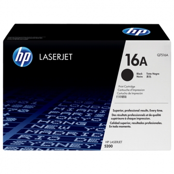HP (Hewlett Packard) 16A Q7516A Orjinal Siyah Lazer Toner 12.000 Sayfa