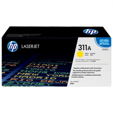 HP (Hewlett Packard) 311A Q2682A Orjinal Sarı Lazer Toner 6.000 Sayfa