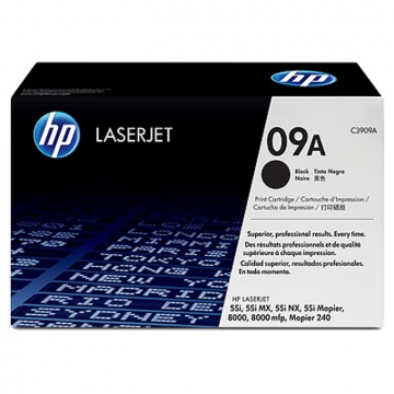 HP (Hewlett Packard) 09A C3909A Orjinal Siyah Lazer Toner 15.000 Sayfa