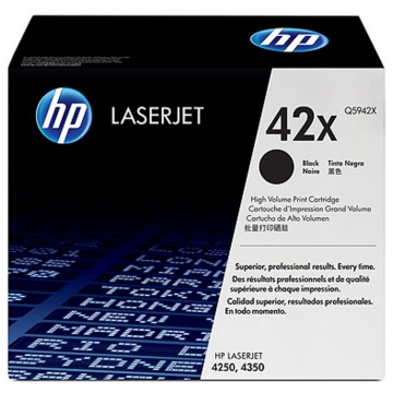 HP (Hewlett Packard) 42X Q5942X Orjinal Siyah Lazer Toner 20.000 Sayfa