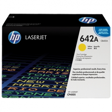 HP (Hewlett Packard) 642A CB402A Orjinal Sarı Lazer Toner 7.500 Sayfa