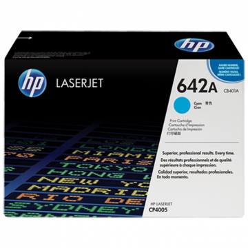 HP (Hewlett Packard) 642A CB401A Orjinal Mavi Lazer Toner 7.500 Sayfa