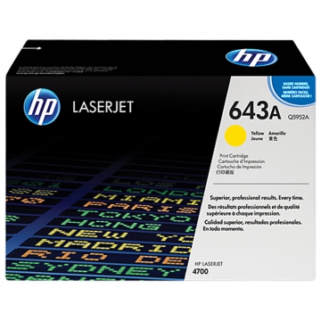 HP (Hewlett Packard) 643A Q5952A Orjinal Sarı Lazer Toner 10.000 Sayfa