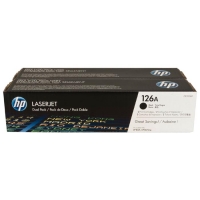 <span>HP (Hewlett Packard)</span> 126A CE310AD Orjinal Siyah Lazer Toner 2 Li PAKET
