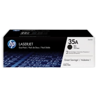 <span>HP (Hewlett Packard)</span> 35A CB435AD Orjinal Siyah Lazer Toner 2 Li PAKET