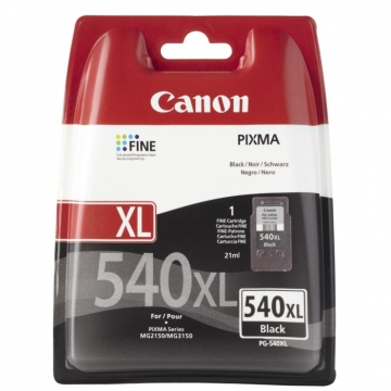 CANON 540XL PG-540XL Yüksek Kapasiteli Orjinal Siyah Kartuş 600 Sayfa