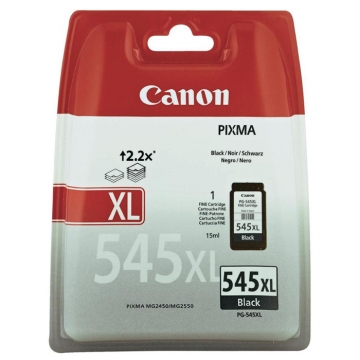 CANON 545XL PG-545XL Yüksek Kapasiteli Orjinal Siyah Kartuş 400 Sayfa