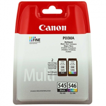 CANON PG545-CL546 Orjinal Siyah ve Renkli Kartuş 2 Li PAKET