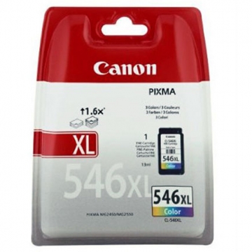 CANON 546XL CL-546XL Yüksek Kapasiteli Orjinal Renkli Kartuş 300 Sayfa